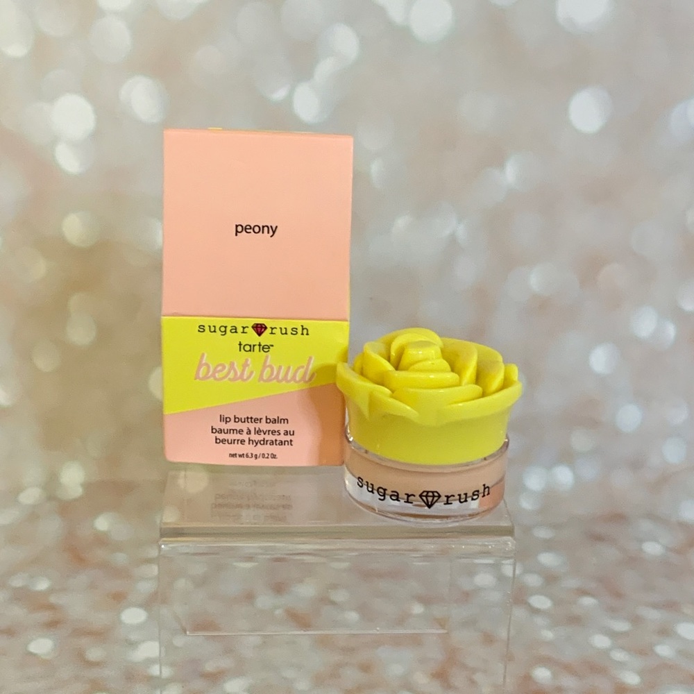 New Tarte Best Bud Peony Lip Butter Lip Balm Mask